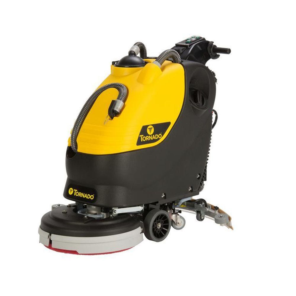 Tornado 20 inch Self Propelled Disk Scrubber w/ AGM batteries