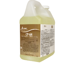 Rochester Midland Disinfectant Cleaner Concentrate Liquid, Fresh Lemon Scent, 0.50 Gallon (64 Fl Oz), 4 Count