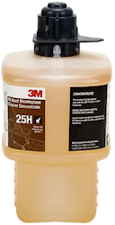 3M HB Quat Concentrate Disinfectant, 25H, Grey Cap, 2 L, 6/CT