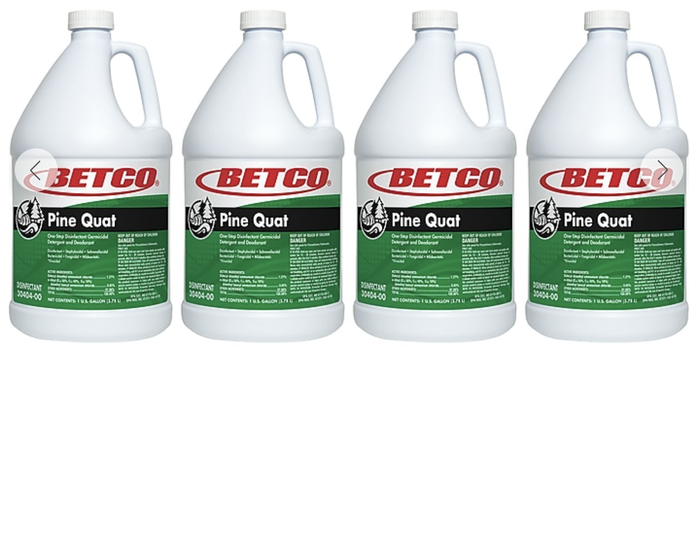 Betco Pine Quat pH Neutral Disinfectant, 1 Gallon, 4/CT