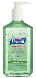 Gojo Purell Instant Hand Sanitizer with Aloe, Pump, 12 oz
